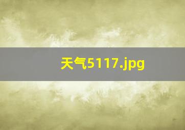 天气5117