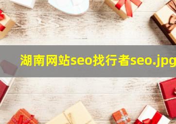 湖南网站seo找行者seo