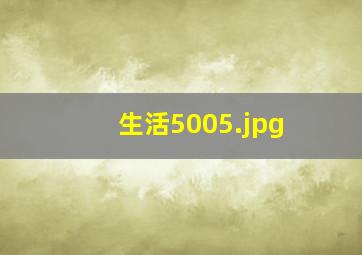 生活5005