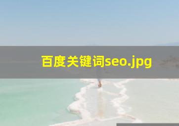 百度关键词seo