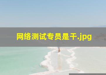 网络测试专员是干