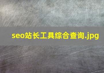 seo站长工具综合查询