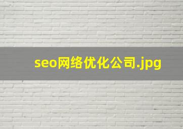 seo网络优化公司