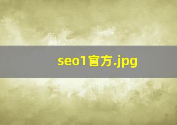 seo1官方